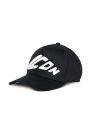 DSQUARED2 KIDS Icon Baseballkappe mit Logo-Print - Schwarz