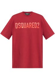 Dsquared2 logo-print cotton T-shirt - Rot
