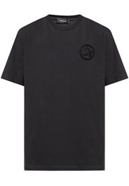 Dsquared2 logo-appliquéd cotton T-shirt - Schwarz
