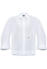 Dsquared2 logo-detail oversize shirt - Weiß