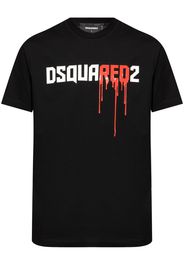 Dsquared2 logo-print cotton T-shirt - Schwarz