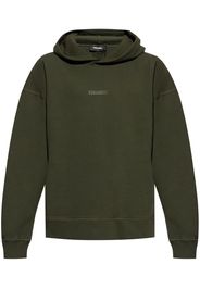 DSQUARED2 Hoodie mit Logo-Print - Grün