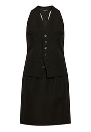 DSQUARED2 Kleid mit V-Ausschnitt - Schwarz