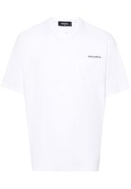 DSQUARED2 T-Shirt mit Logo-Print - Weiß
