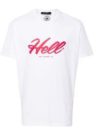 DSQUARED2 T-Shirt mit Text-Print - Weiß