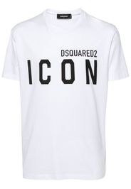 DSQUARED2 T-Shirt mit Logo-Print - Weiß