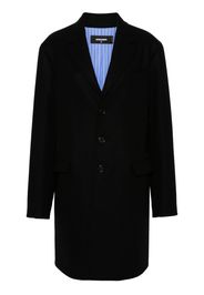 DSQUARED2 Einreihiger Mantel - Schwarz