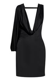 DSQUARED2 Shiny jersey mini dress - Schwarz