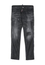 DSQUARED2 KIDS Jeans im Distressed-Look - Schwarz