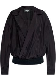 DSQUARED2 silk blouse - Schwarz
