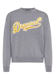 DSQUARED2 Fein gestrickter Pullover - Grau