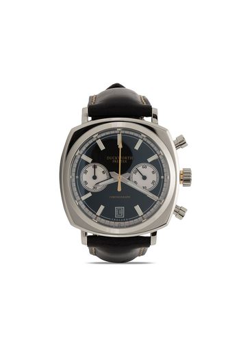 Duckworth Prestex Chronograph Sunburst 42mm - Silber