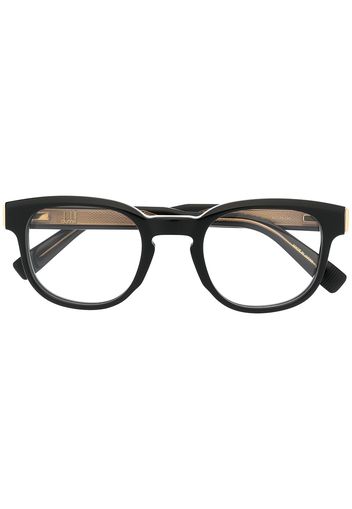 Dunhill Brille mit Logo - Schwarz