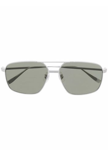 Dunhill Getönte Pilotenbrille - Silber