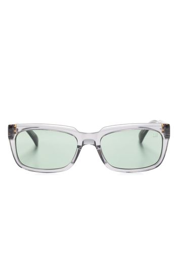 Dunhill transparent rectangular-frame sunglasses - Grau