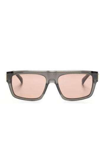 Dunhill tinted-lenses rectangle-frame sunglasses - Grau