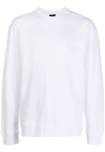 Dunhill logo-detail long-sleeve sweatshirt - Weiß