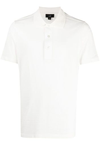 Dunhill short-sleeves cotton polo shirt - Weiß