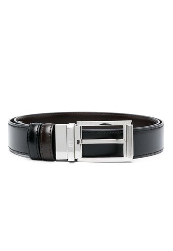 Dunhill reversible leather belt - Schwarz