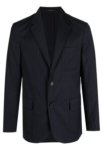 Dunhill pinstripe single-breasted blazer - Blau