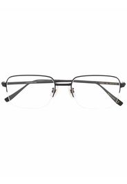 Dunhill Brille mit eckigem Gestell - Schwarz