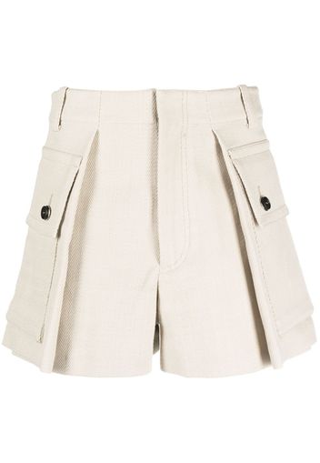 Durazzi Milano pocket-detail tailored shorts - Nude