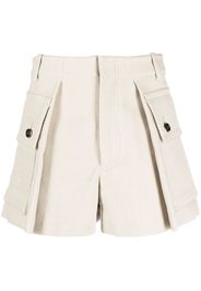 Durazzi Milano pocket-detail tailored shorts - Nude