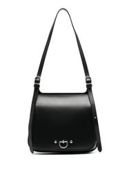 Durazzi Milano D-ring leather tote bag - Schwarz