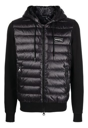 Duvetica padded hooded jacket - Schwarz