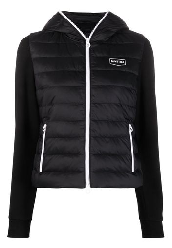 Duvetica zip-fastening padded jacket - Schwarz