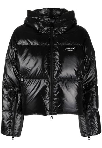 Duvetica down-feather puffer jacket - Schwarz