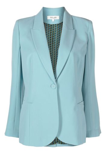 DVF Diane von Furstenberg Einreihiger Blazer - Blau