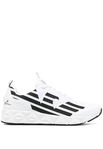 Ea7 Emporio Armani Zweifarbige Sneakers - Weiß