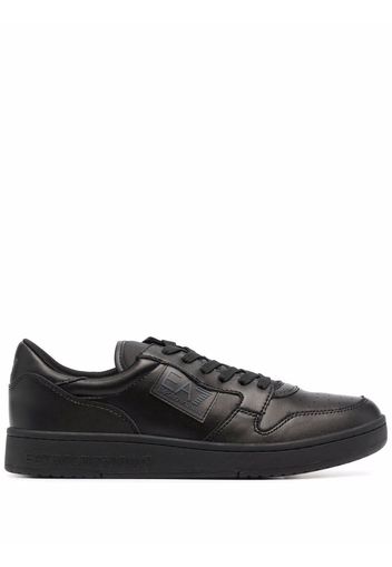 Ea7 Emporio Armani Sneakers mit Logo-Print - Schwarz