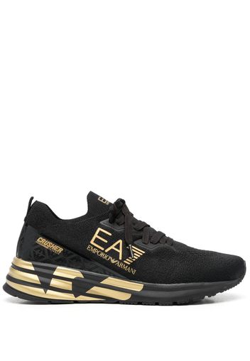 Ea7 Emporio Armani Crusher Distance running sneakers - Schwarz