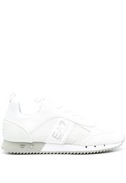 Ea7 Emporio Armani Sneakers mit Logo-Streifen - Weiß