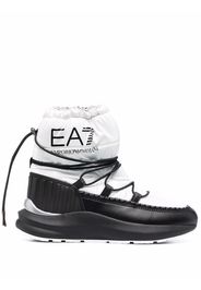 Ea7 Emporio Armani logo-print snow boots - Weiß