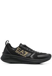Ea7 Emporio Armani logo-patch sneakers - Schwarz