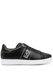 Ea7 Emporio Armani Sneakers mit Logo-Print - Schwarz