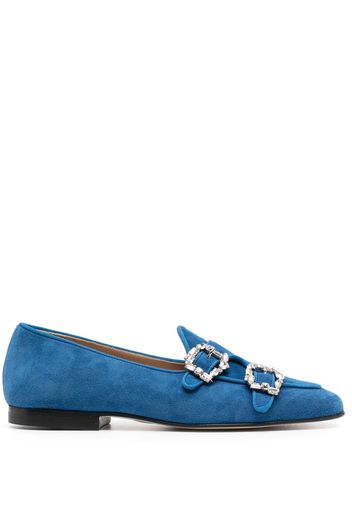 Edhen Milano Loafer mit Schnallen - Blau