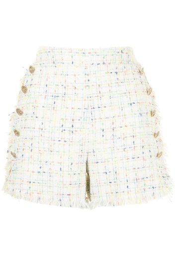 Edward Achour Paris Tweed-Shorts im Matrosen-Look - Mehrfarbig