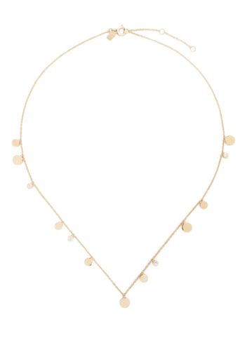 Ef Collection 14kt yellow gold Confetti Chain diamond necklace