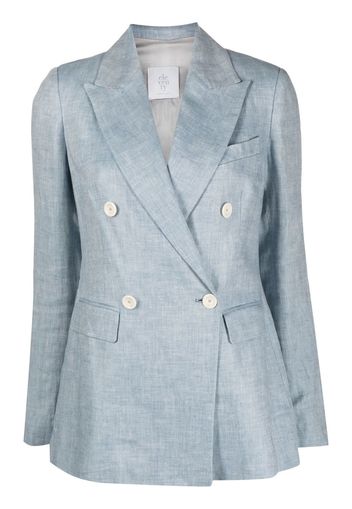 Eleventy Doppelreihiger Blazer - Blau