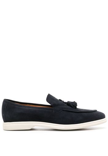 Eleventy tassel-detail almond-toe loafers - Blau