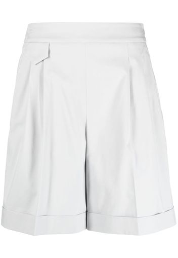 Eleventy cotton-blend tailored shorts - Blau