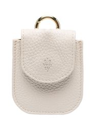 Eleventy Etui aus strukturiertem Leder - Nude