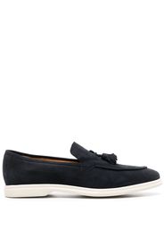 Eleventy tassel-detail almond-toe loafers - Blau