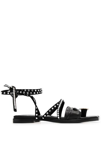 Ellery 'Lepore' Sandalen mit Nieten - Schwarz