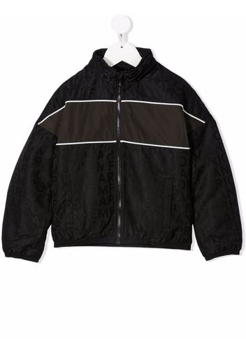 Emporio Armani Kids Jacke mit Kontrastdetails - Schwarz