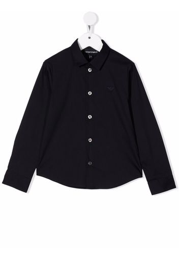 Emporio Armani Kids TEEN button down shirt - Schwarz